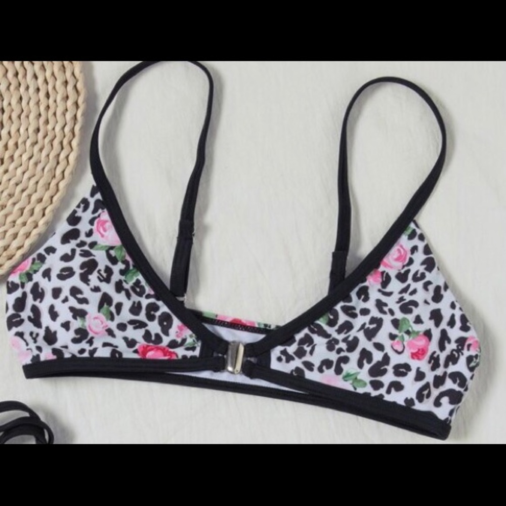 Floral Leopard Bikini